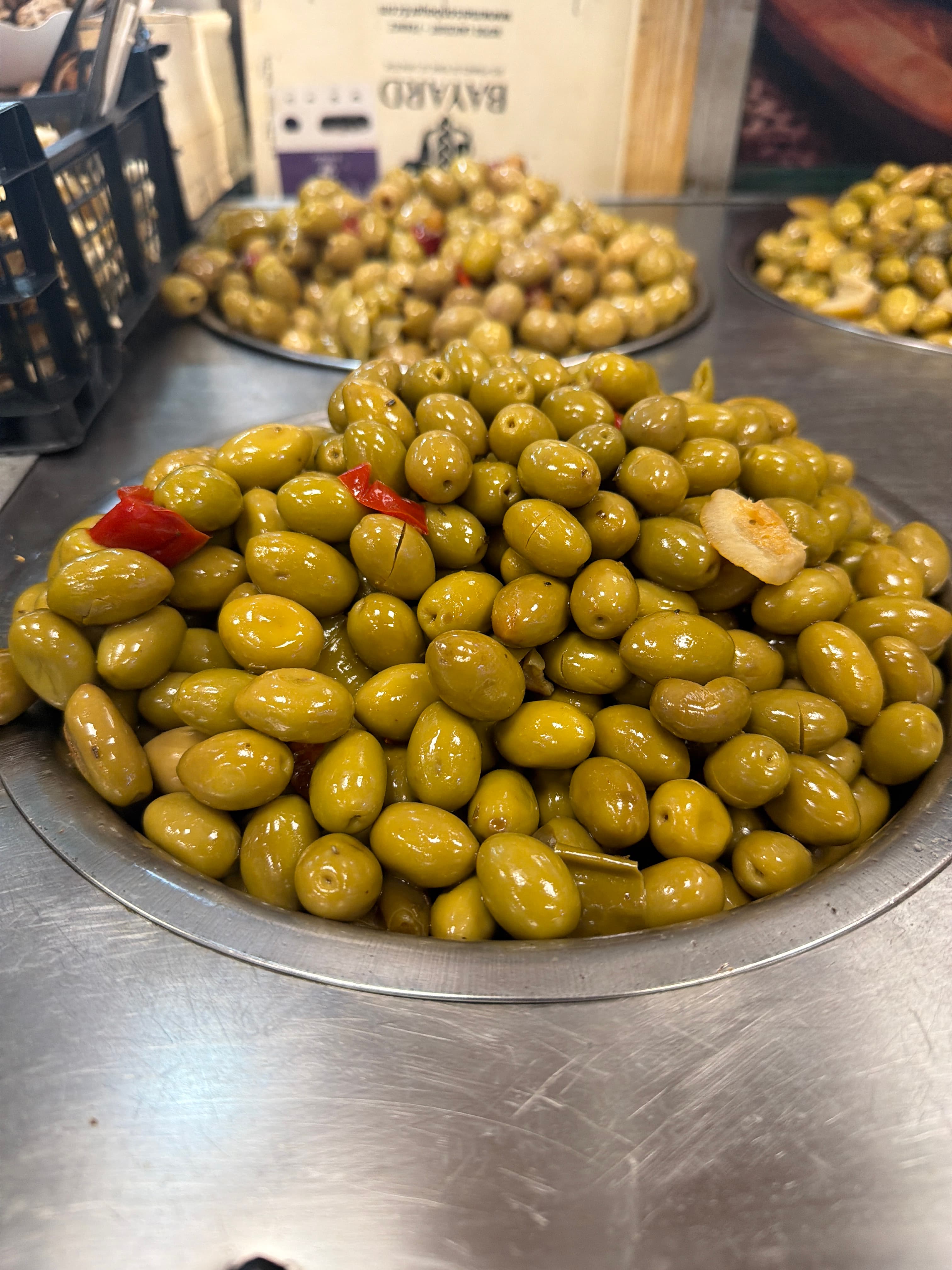 Olive pimentée