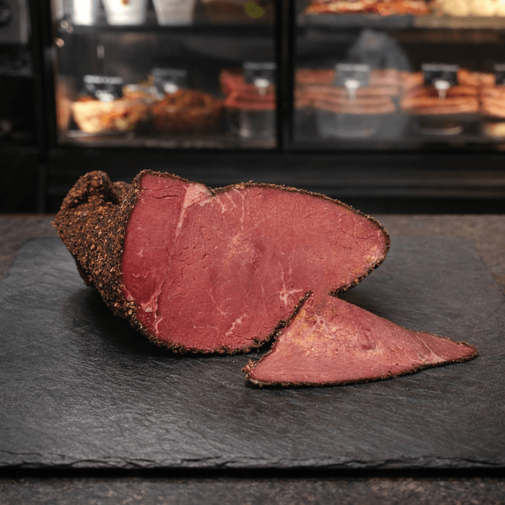 Pastrami de bœuf au poivre noir