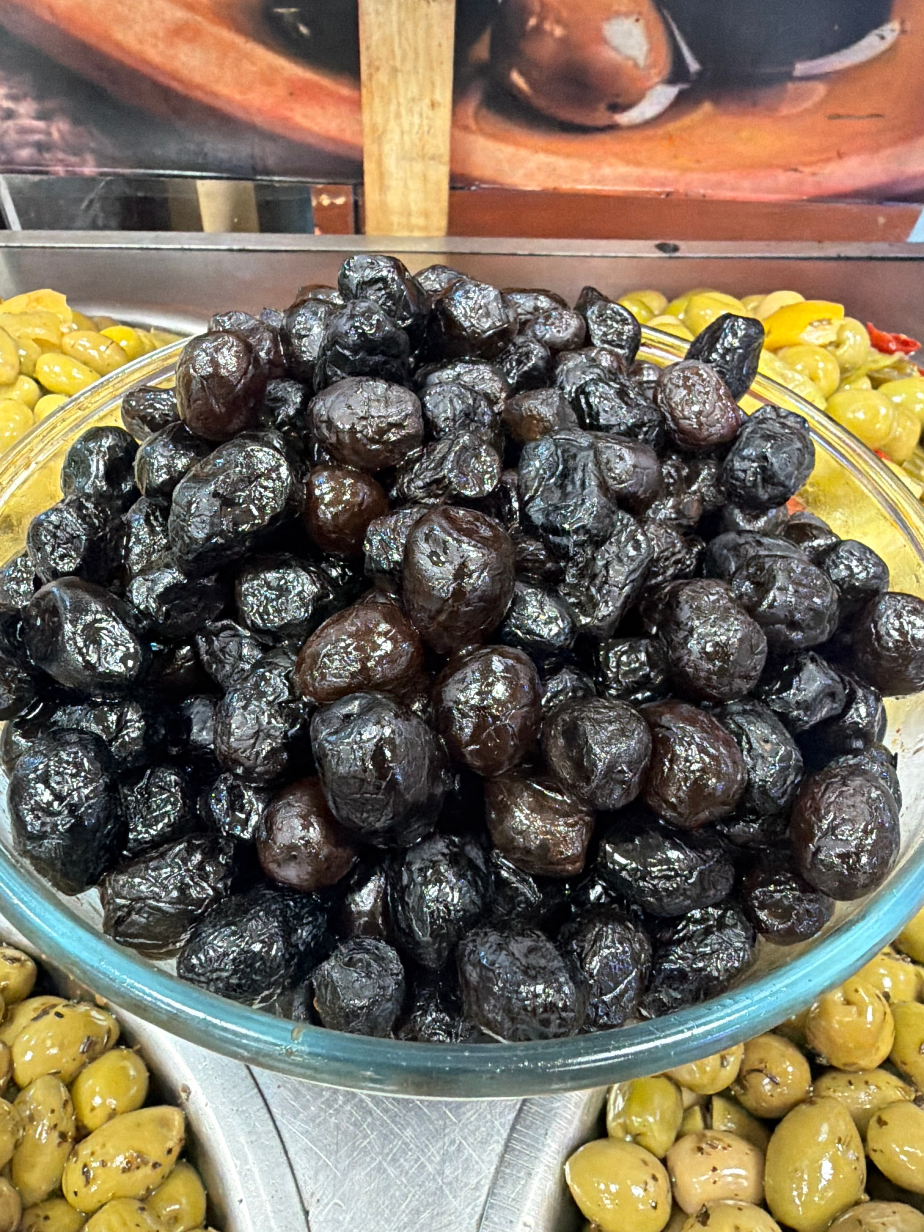 Olive noir greque