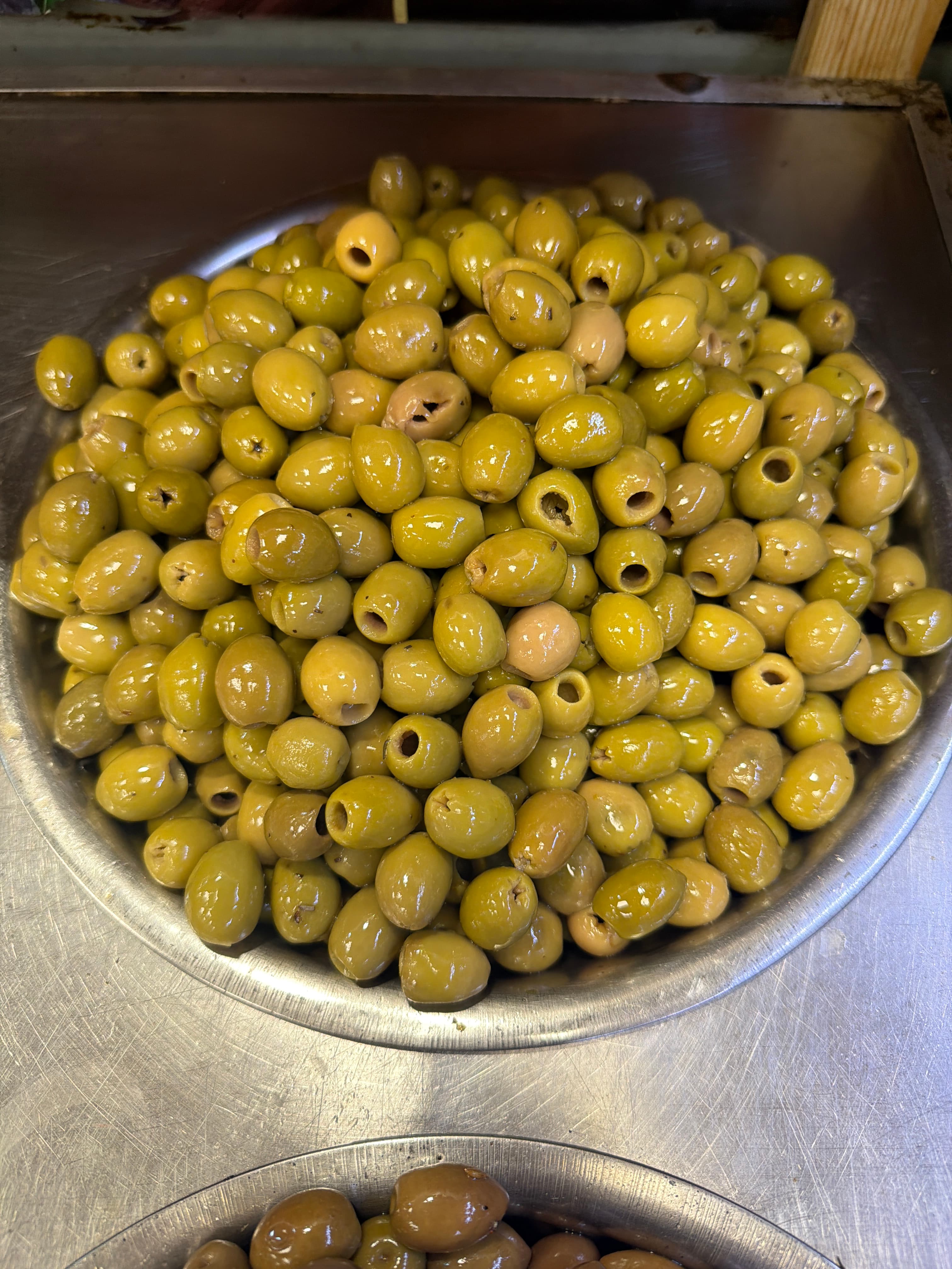Olive verte dénoyauté nature