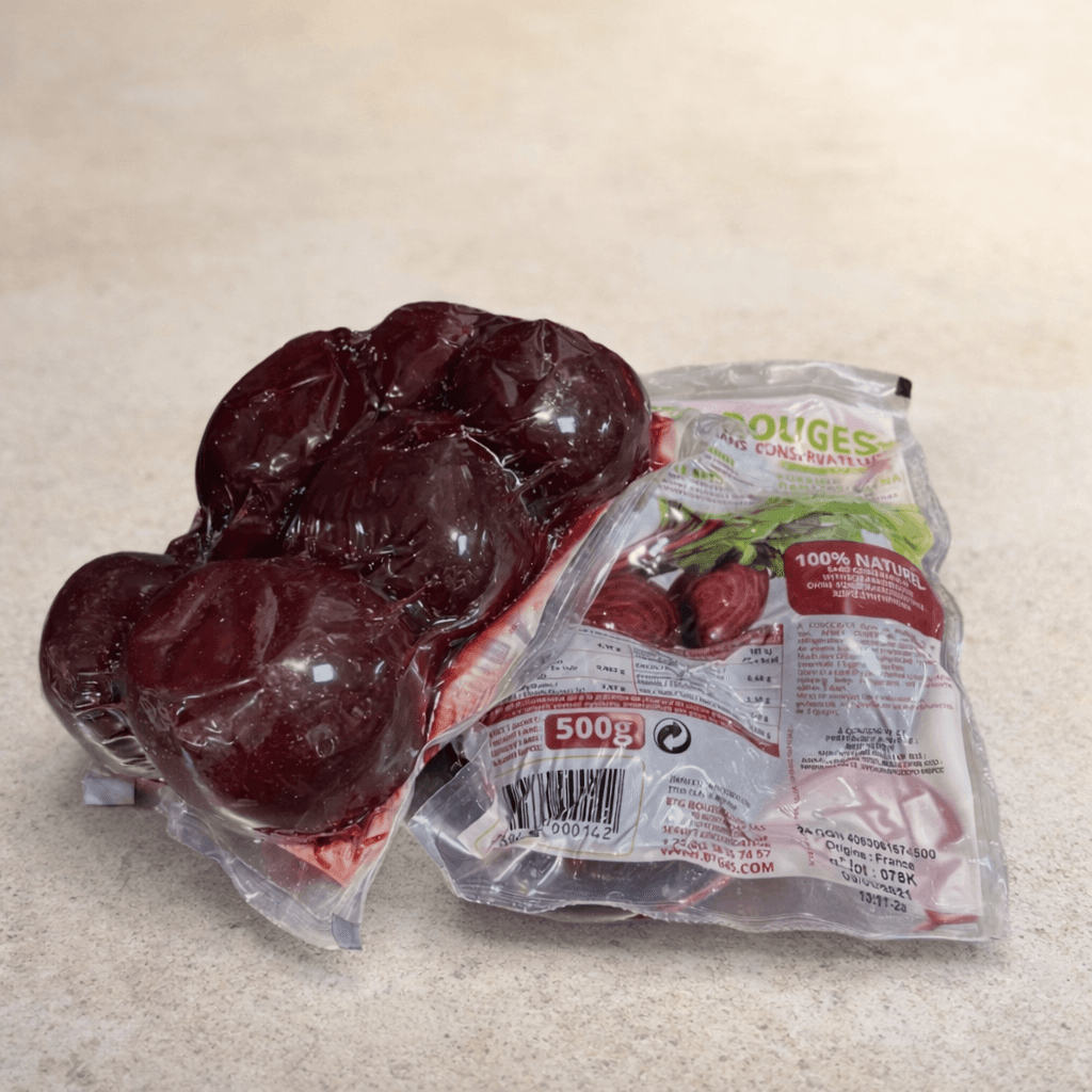 Betterave cuite sous vide