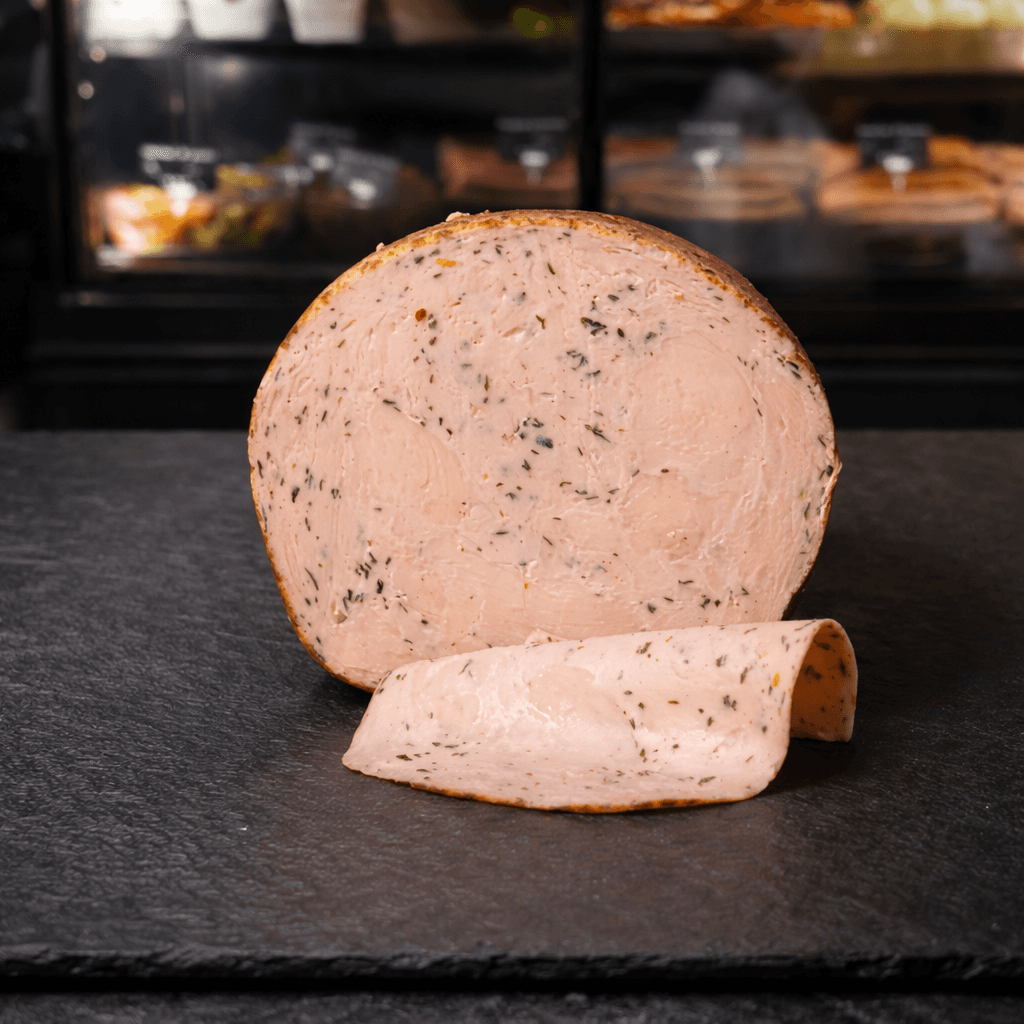 Jambon de poulet aux herbes
