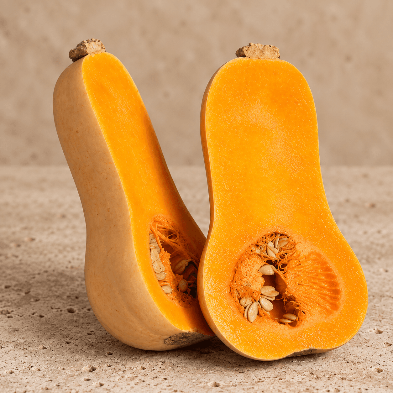 Courge Butternut moitié