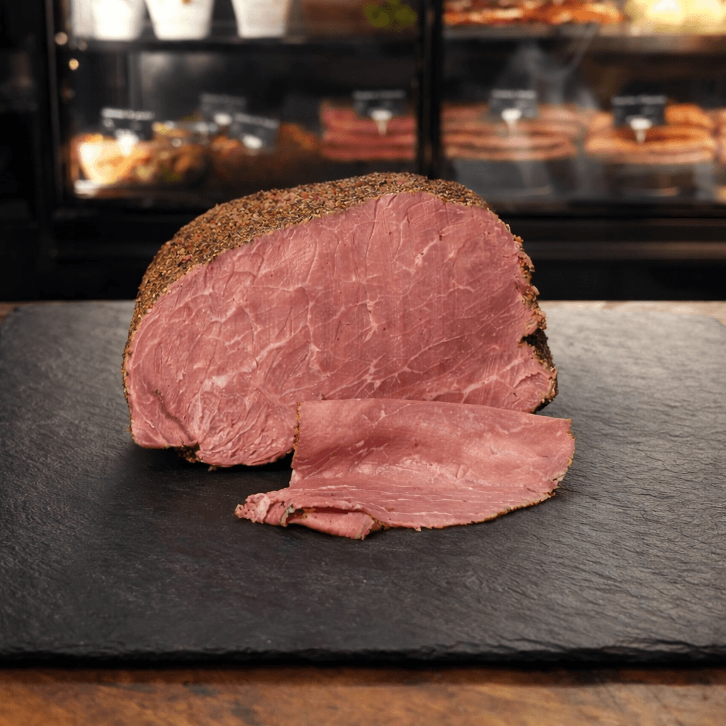 Pastrami de dinde au poivre