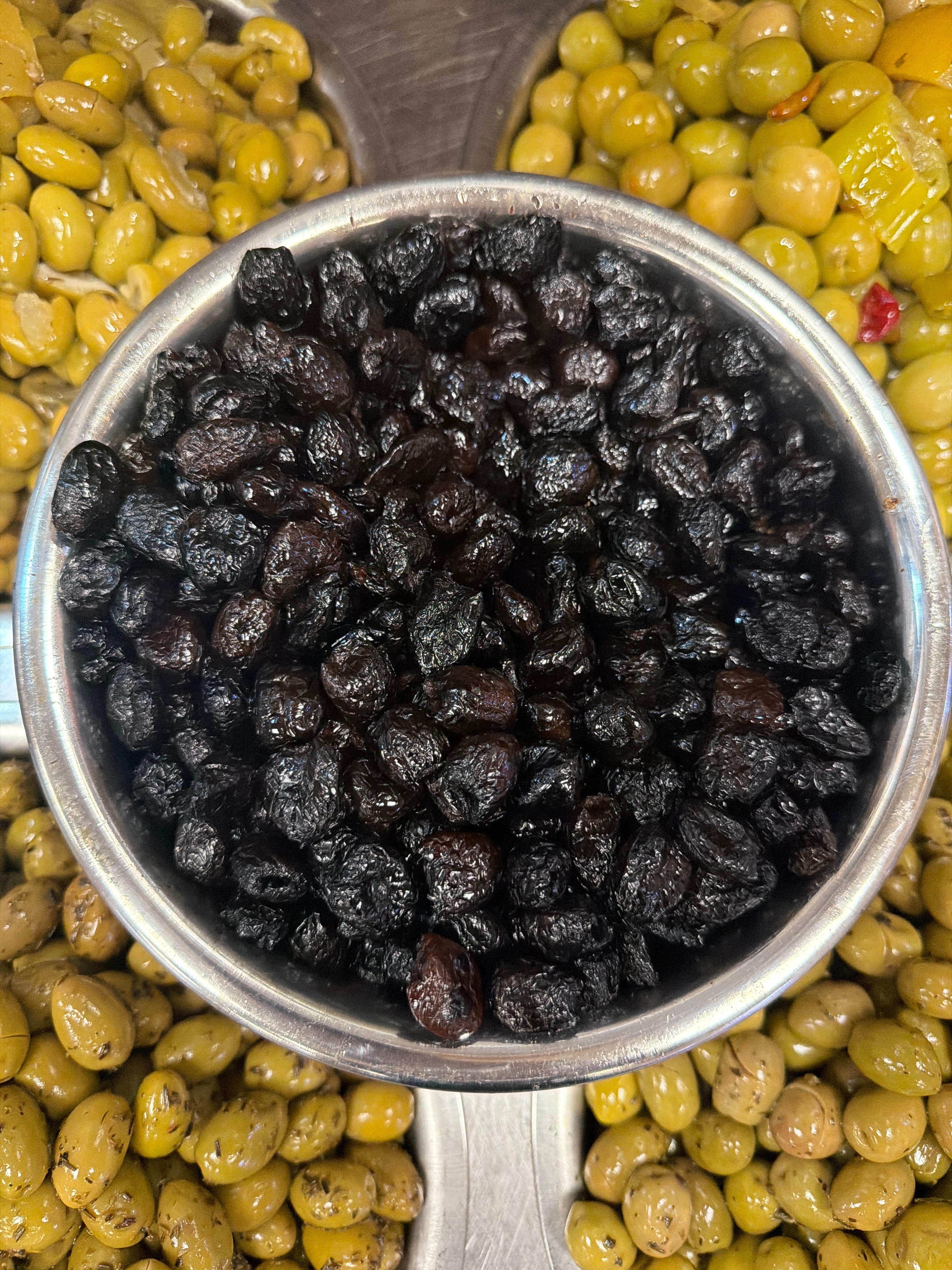 Olive noire grecque dénoyautées